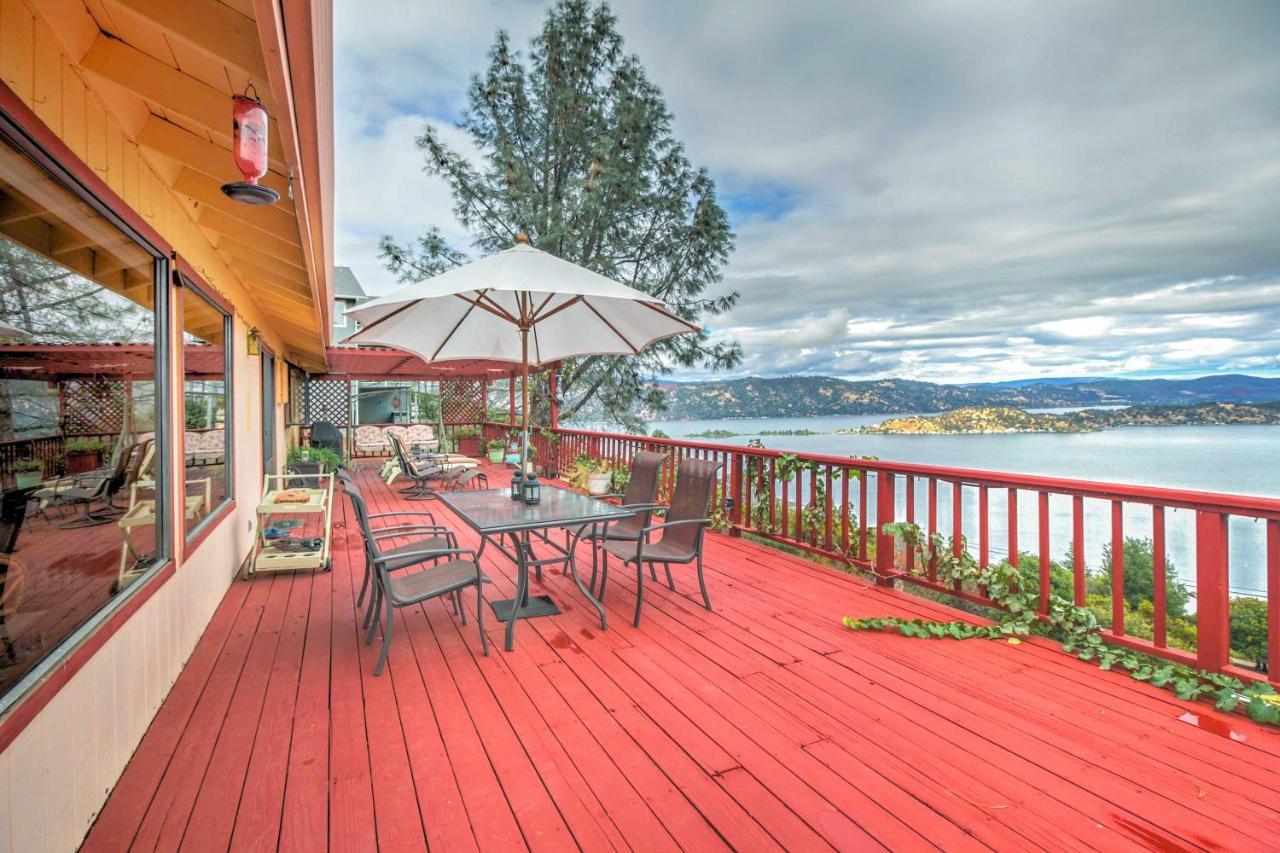 Spacious Kelseyville Home With Large Lakefront Deck! Экстерьер фото